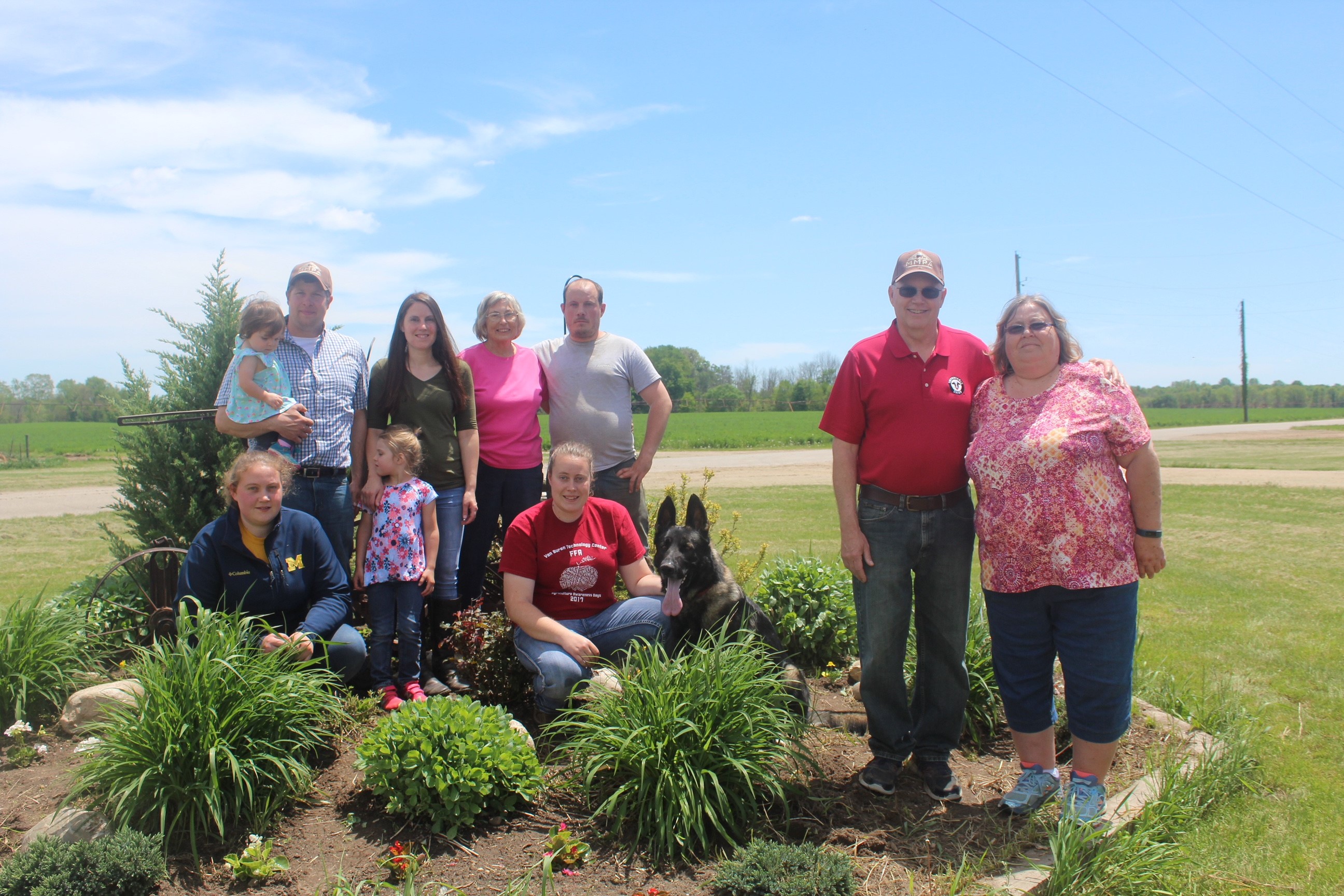 Hood Farms family